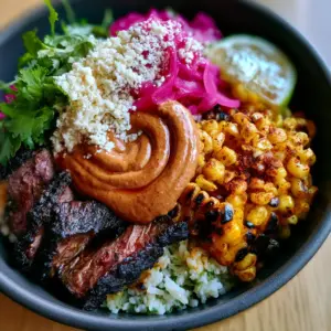 Macro view of seared skirt steak with charred edges and oily sheen. (Authentic Mexican Recipes)
